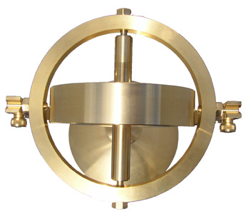 Solid Brass Lecture Gyroscope