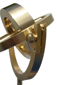 Solid Brass Lecture Gyroscope