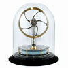 Glass dome for Stirling engines 